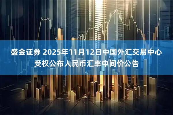 盛金证券 2025年11月12日中国外汇交易中心受权公布人民币汇率中间价公告